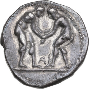 obverse: Pamphylia, Aspendos. AR Stater, 330/25-300/250 BC