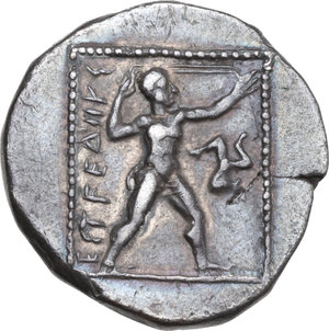 reverse: Pamphylia, Aspendos. AR Stater, 330/25-300/250 BC