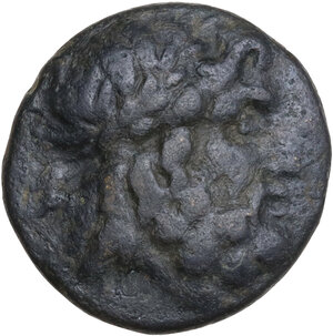 obverse: Pisidia, Termessos.  Pseudo-autonomous issue, 1st century BC. Dated CY 24 (48/7 BC). AE 18 mm