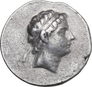 obverse: Lydia, Sardes.  Seleukos II. Kallinikos (265-226 BC).. AR Tetradrachm, Sardes mint, 246-242 BC