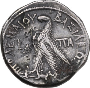 reverse: Egypt, Ptolemaic Kingdom.  Ptolemy XII Neos Dionysos (80-58 and 55-51 BC).. AR Tetradrachm, Alexandria mint, dated RY 1 (81/80 BC)