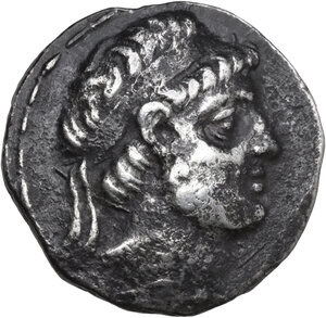 obverse: Characene.  Apodakos. AR Tetradrachm, c. 110-104 BC