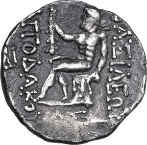 reverse: Characene.  Apodakos. AR Tetradrachm, c. 110-104 BC
