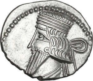 obverse: Kings of Parthia.  Pakoros (78-120).. AR Drachm, Ekbatana mint