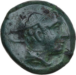 obverse: Anonymous semilibral series.. AE Sextans, Campanian mint (Capua/Cales) 217-216 BC