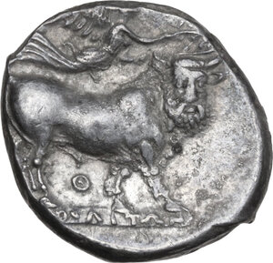 reverse: Central and Southern Campania, Neapolis. AR Didrachm, c. 300-280 BC