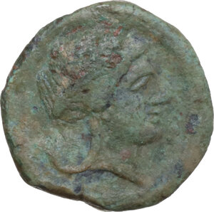 obverse: Central and Southern Campania, Neapolis. AE 13.5 mm, c. 300-275 BC
