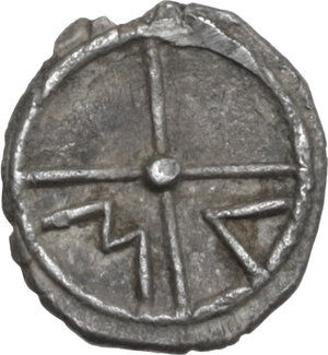 reverse: Gaul, Massalia. AR Obol, c. 350-150 BC