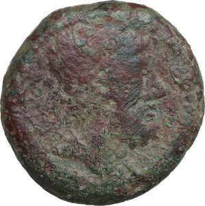 obverse: C. Cassius Longinus.. AE Dodrans, c. 126 BC