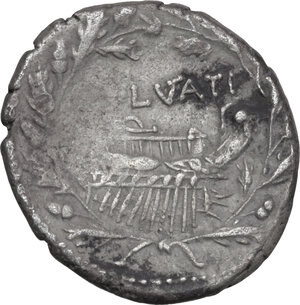 reverse: Q. Lutatius Cerco. AR Denarius, 109 or 108 BC