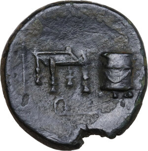 reverse: Augustus (27 BC - 14 AD)  . AE 21.5 mm. Asia Minor, uncertain mint, c. 30 BC(?)