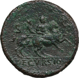 reverse: Nero (54-68). AE Sestertius