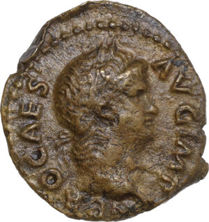 obverse: Nero (54-68).. AE Semis, Rome mint, 62-68