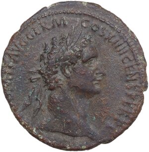 obverse: Domitian (81-96).. AE As, 88-89 AD