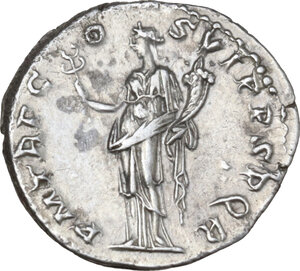 reverse: Trajan (98-117).. AR Denarius, c. 114-117 AD