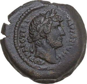 obverse: Hadrian (117-138).. AE 20 mm, Alexandria mint, 136/137 (year 21)