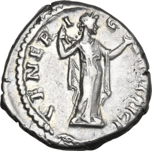 reverse: Sabina, wife of Hadrian (died 137 AD).. AR Denarius. Rome mint, c. 136-137/8 AD