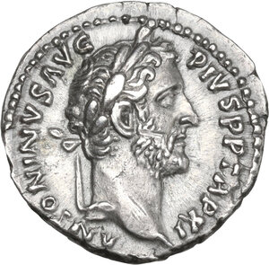obverse: Antoninus Pius (138-161).. AR Denarius, Rome mint, 147-148