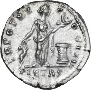 reverse: Antoninus Pius (138-161).. AR Denarius, Rome mint, 151-152 AD