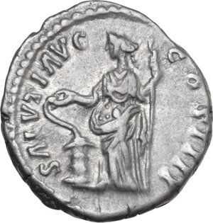 reverse: Antoninus Pius (138-161).. AR Denarius, Rome mint, 158-159 AD