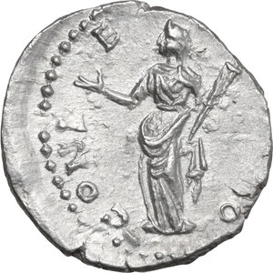 reverse: Antoninus Pius (138-161).. AR Denarius, Hybrid issue