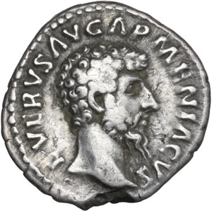 obverse: Lucius Verus (161-169).. AR Denarius, 163-164 AD