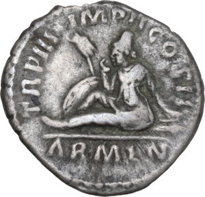 reverse: Lucius Verus (161-169).. AR Denarius, 163-164 AD