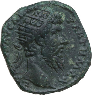 obverse: Lucius Verus (161-169).. AE Dupondius, Rome mint, 168-169