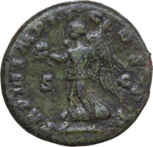 reverse: Commodus (177-192).. AE As. Rome mint, 178 AD