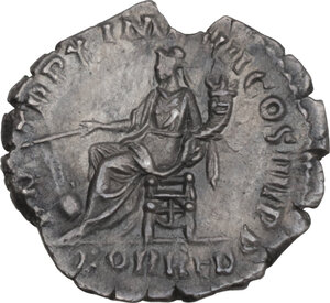 reverse: Commodus (177-192).. AR Denarius, 184-185 AD