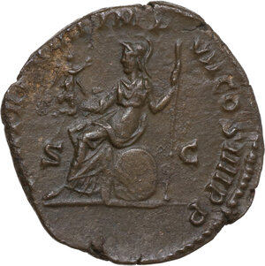 reverse: Commodus (177-192).. AE Dupondius, 183 AD