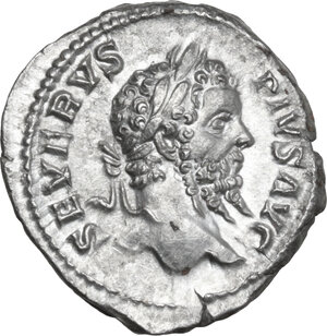 obverse: Septimius Severus (193-211).. AR Denarius, 209 AD