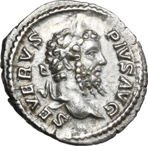 obverse: Septimius Severus (193-211).. AR Denarius, 210 AD