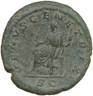 reverse: Julia Domna (died 217 AD).. AE As. Struck under Caracalla, 211-217