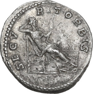 reverse: Caracalla (198-217). AR Denarius. Rome mint, 199-201 AD