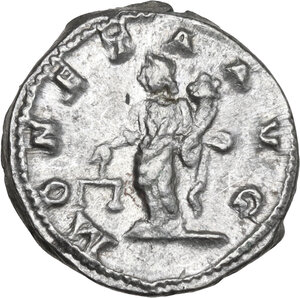 reverse: Caracalla (198-217).. AR Denarius, 210-213 AD