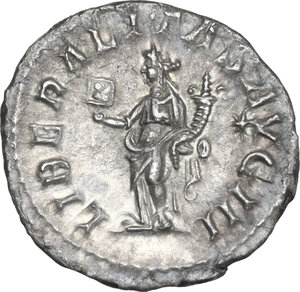 reverse: Elagabalus (218-222).. AR Denarius. Rome mint, 220-221 AD