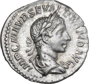obverse: Severus Alexander (222-235 AD).. AR Denarius, 223 AD