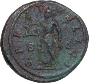 reverse: Severus Alexander (222-235).. AE As, 231-235 AD