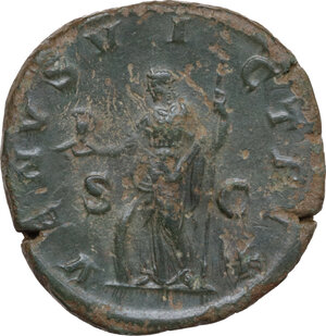 reverse: Julia Mamaea, mother of Severus Alexander (died 235 AD).. AE Sestertius. Struck under Severus Alexander, 231 AD