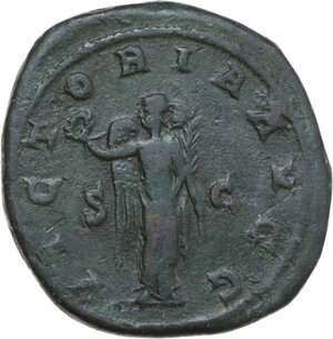reverse: Balbinus (238 AD).. AE Sestertius, Rome mint