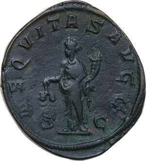 reverse: Philip I (244-249).. AE Sestertius, Rome mint, 244-249 AD
