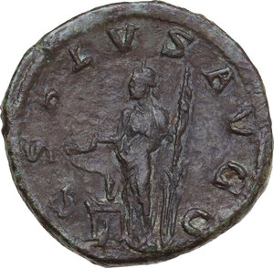 reverse: Philip I (244-249).. AE Sestertius. Rome mint, 244 AD