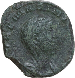 obverse: Mariniana, wife of Valerian I (died before 253 AD).. AE Sestertius, Rome mint, 253-254 AD