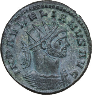 obverse: Aurelian (270-275).. BI Antoninianus, Rome mint, 275 AD