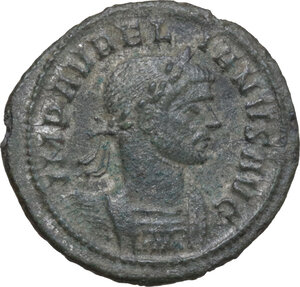 obverse: Aurelian (270-275).. BI Denarius, Rome mint
