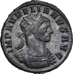 obverse: Aurelian (270-275).. BI Antoninianus, Serdica mint