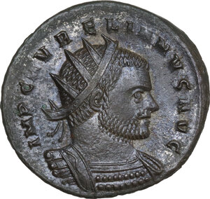 obverse: Aurelian (270-275).. BI Antoninianus, Cyzicus mint, 272-273