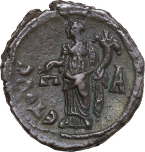 reverse: Tacitus (275-276).. BI Tetradrachm, Alexandria mint (Egypt), dated RY 1 (275-276)