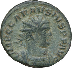 obverse: Carausius (287-293). AE Antoninianus. Londinium mint